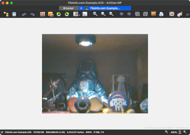 Screenshot of a .k25 file in XnViewMP